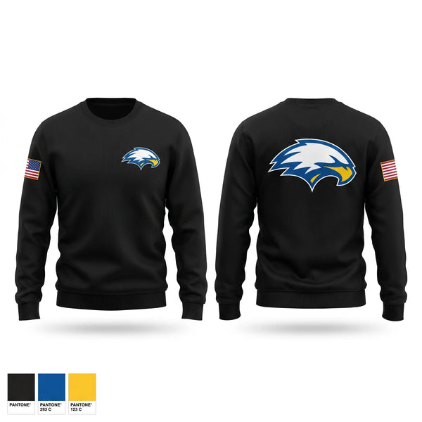 Crew Neck Sweatshirt, RUSKIN HIGHSCHOOL MCJROTC, Marines, Teamtime, Team time, sublimation, custom sports apparel, team uniforms, spirit wear, spiritwear, sports uniforms, custom shirts, team store, custom team store, fundraiser sports, apparel fundraiser