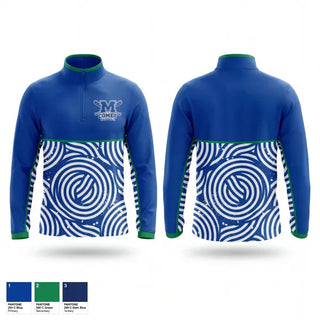 Quarter Zip Jacket, Marionville Middle School Baseball, Baseball, Teamtime, Team time, sublimation, custom sports apparel, team uniforms, spirit wear, spiritwear, sports uniforms, custom shirts, team store, custom team store, fundraiser sports, apparel fundraiser