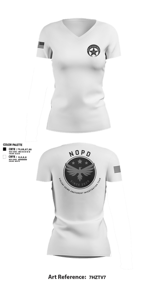 Womens Short Sleeve Vneck Shirt, VCAIT, Police, Teamtime, Team time, sublimation, custom sports apparel, team uniforms, spirit wear, spiritwear, sports uniforms, custom shirts, team store, custom team store, fundraiser sports, apparel fundraiser