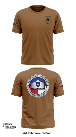 Short Sleeve Performance Shirt, Alamo guards, Army, Teamtime, Team time, sublimation, custom sports apparel, team uniforms, spirit wear, spiritwear, sports uniforms, custom shirts, team store, custom team store, fundraiser sports, apparel fundraiser