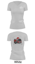 South Plattsburgh Volunteer Fire Department 97311073 Women's Short Sleeve V-neck Shirt - 12