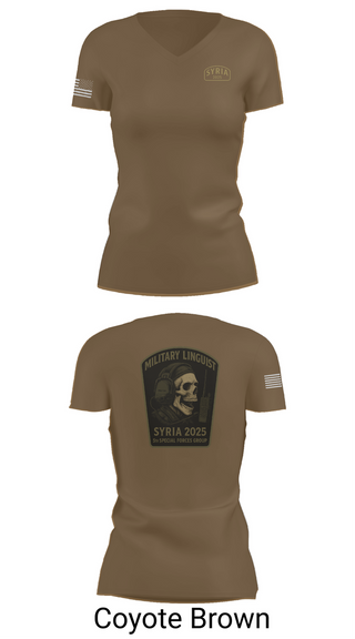 Womens Short Sleeve Vneck Shirt, , Army, Teamtime, Team time, sublimation, custom sports apparel, team uniforms, spirit wear, spiritwear, sports uniforms, custom shirts, team store, custom team store, fundraiser sports, apparel fundraiser