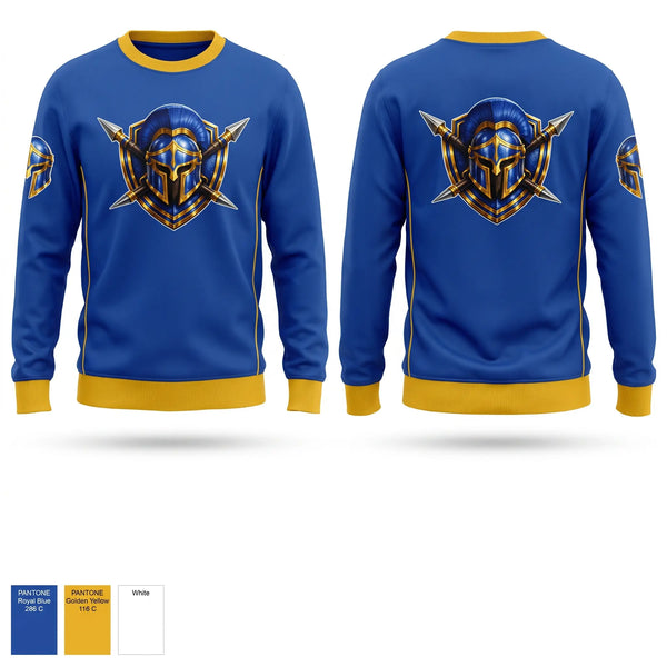 Crew Neck Sweatshirt, Sandusky Spartans, Men's Soccer, Teamtime, Team time, sublimation, custom sports apparel, team uniforms, spirit wear, spiritwear, sports uniforms, custom shirts, team store, custom team store, fundraiser sports, apparel fundraiser