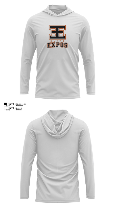 Elite Expos Long Sleeve Hooded Sun Shirt - 5