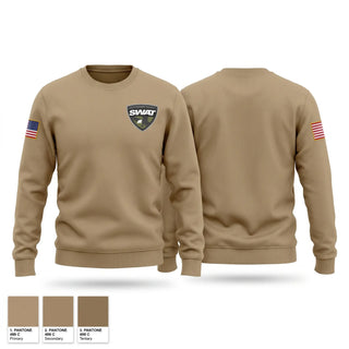 Crew Neck Sweatshirt, Lackawanna County SWAT, Police, Teamtime, Team time, sublimation, custom sports apparel, team uniforms, spirit wear, spiritwear, sports uniforms, custom shirts, team store, custom team store, fundraiser sports, apparel fundraiser