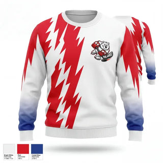 Crew Neck Sweatshirt, Polars, Ice Hockey, Teamtime, Team time, sublimation, custom sports apparel, team uniforms, spirit wear, spiritwear, sports uniforms, custom shirts, team store, custom team store, fundraiser sports, apparel fundraiser