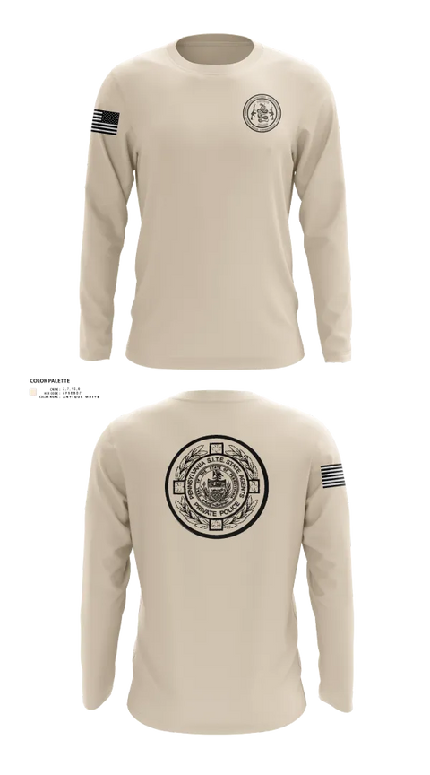 Long Sleeve Performance Shirt, PA S.I.T.E. STATE AGENTS PRIVATE POLICE, , Teamtime, Team time, sublimation, custom sports apparel, team uniforms, spirit wear, spiritwear, sports uniforms, custom shirts, team store, custom team store, fundraiser sports, apparel fundraiser