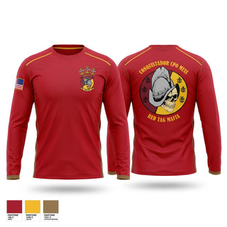 Long Sleeve Performance Shirt, VR-57 CHIEFS MESS, Navy, Teamtime, Team time, sublimation, custom sports apparel, team uniforms, spirit wear, spiritwear, sports uniforms, custom shirts, team store, custom team store, fundraiser sports, apparel fundraiser