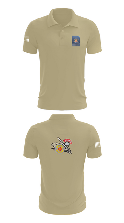 HHB, 428th Field Artillery Brigade 81466610 Short Sleeve Performance Polo - 87