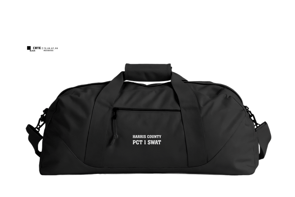 Duffle Bag, Harris county pct 1 swat, Police, Teamtime, Team time, sublimation, custom sports apparel, team uniforms, spirit wear, spiritwear, sports uniforms, custom shirts, team store, custom team store, fundraiser sports, apparel fundraiser