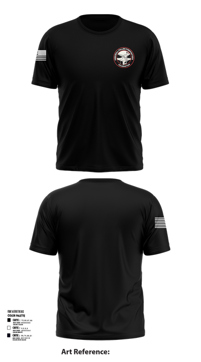 Peekskill Fallen Firefighters Foundation 16136339 Short Sleeve Performance Shirt - 102