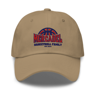 Mercadel Basketball Classic Dad Hat | Yupoong 6245CM