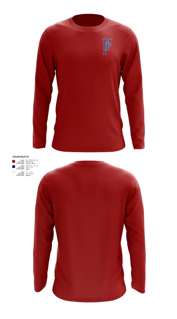 Long Sleeve Performance Shirt, TRIPLEPLAY, Baseball, Teamtime, Team time, sublimation, custom sports apparel, team uniforms, spirit wear, spiritwear, sports uniforms, custom shirts, team store, custom team store, fundraiser sports, apparel fundraiser