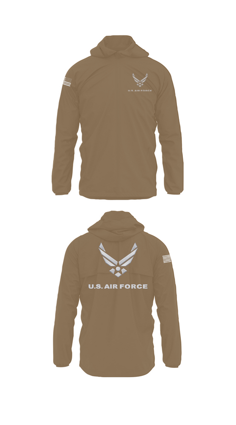 Windbreaker, USAF Volunteer, Air Force, Teamtime, Team time, sublimation, custom sports apparel, team uniforms, spirit wear, spiritwear, sports uniforms, custom shirts, team store, custom team store, fundraiser sports, apparel fundraiser