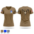 I co 237th 28649206 Women's Short Sleeve V-neck Shirt - 1