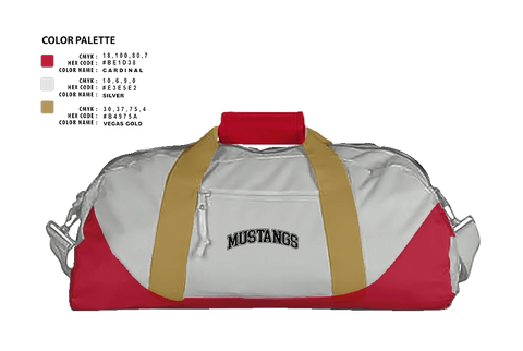 Duffle Bag, MUSTANGS, , Teamtime, Team time, sublimation, custom sports apparel, team uniforms, spirit wear, spiritwear, sports uniforms, custom shirts, team store, custom team store, fundraiser sports, apparel fundraiser