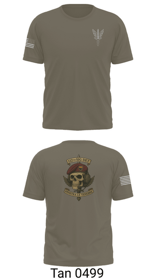Short Sleeve Performance Shirt, 112 SIGDET, Army, Teamtime, Team time, sublimation, custom sports apparel, team uniforms, spirit wear, spiritwear, sports uniforms, custom shirts, team store, custom team store, fundraiser sports, apparel fundraiser