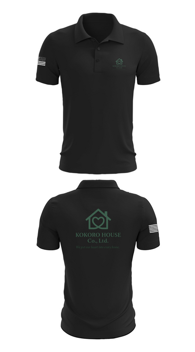 KOKOROHOUSE 58124370 Short Sleeve Performance Polo - 27