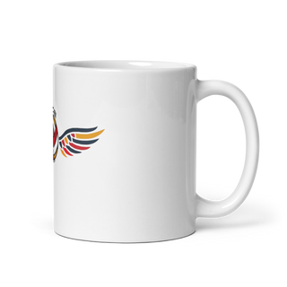 ACE Volleyball Club 23425419 White Glossy Mug - Small