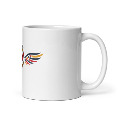 ACE Volleyball Club 23425419 White Glossy Mug - Small