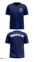 Guadalupe County Fire Rescue Old School Cotton Feel Shirt - 3