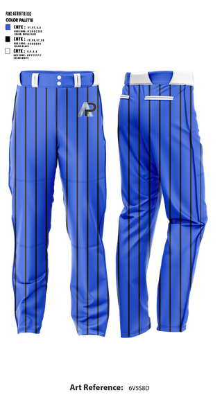 Arkansas Platinum  Baseball Pants - 5