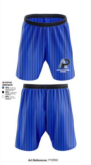 Arkansas Platinum  Athletic Shorts With Pockets - 5