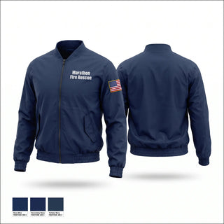 Windbreaker, Marathon Fire Rescue, Fire Department, Teamtime, Team time, sublimation, custom sports apparel, team uniforms, spirit wear, spiritwear, sports uniforms, custom shirts, team store, custom team store, fundraiser sports, apparel fundraiser