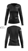 SFOD-D 84345695 Women's Long Sleeve V-neck Shirt - 21