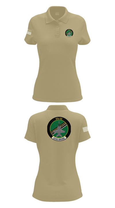 VFA-105 2831064 Women's Short Sleeve Performance Polo  - 90