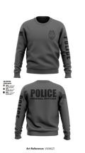 96 SFS / Eglin Police Crew Neck Sweatshirt - 7 (DAF BADGE)