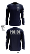 96 SFS / Eglin Police Long Sleeve Performance Shirt - 6 (DAF BADGE)