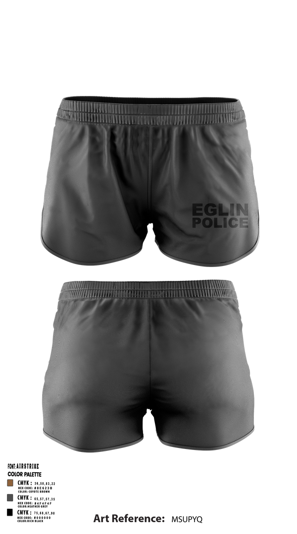 96 SFS / Eglin Police Ranger Panties - 7 (DAF BADGE)