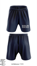 96 SFS / Eglin Police Athletic Shorts With Pockets - 6 (DAF BADGE)