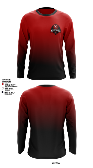 West Texas Mavericks Long Sleeve Performance Shirt 5