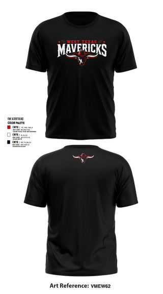 West Texas Mavericks Short Sleeve Performance Shirt - 7