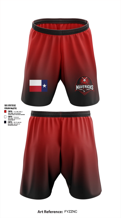 West Texas Mavericks Athletic Shorts With Pockets - 7