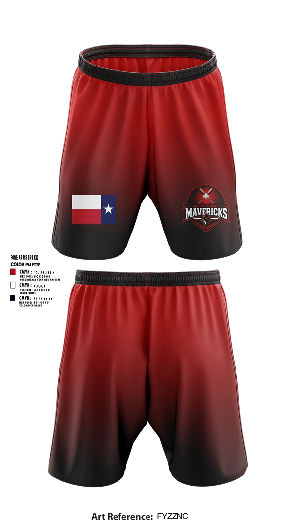 West Texas Mavericks Athletic Shorts With Pockets - 7