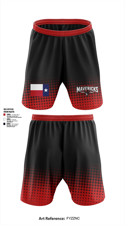 West Texas Mavericks Athletic Shorts With Pockets - 8
