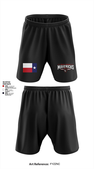 West Texas Mavericks Athletic Shorts With Pockets - 9