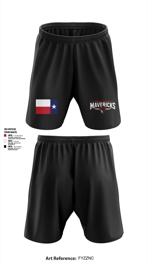 West Texas Mavericks Athletic Shorts With Pockets - 9