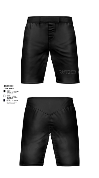 WTXC Fight Club Fight Shorts - 5