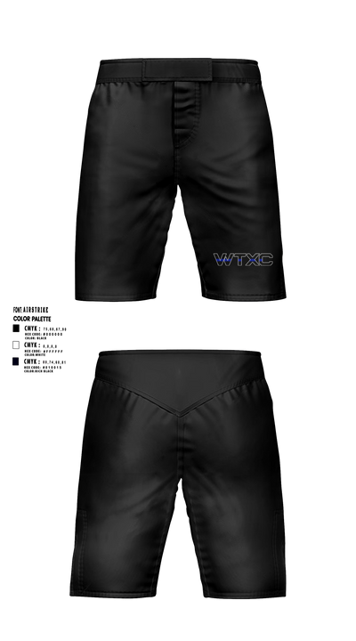 WTXC Fight Club Fight Shorts - 6