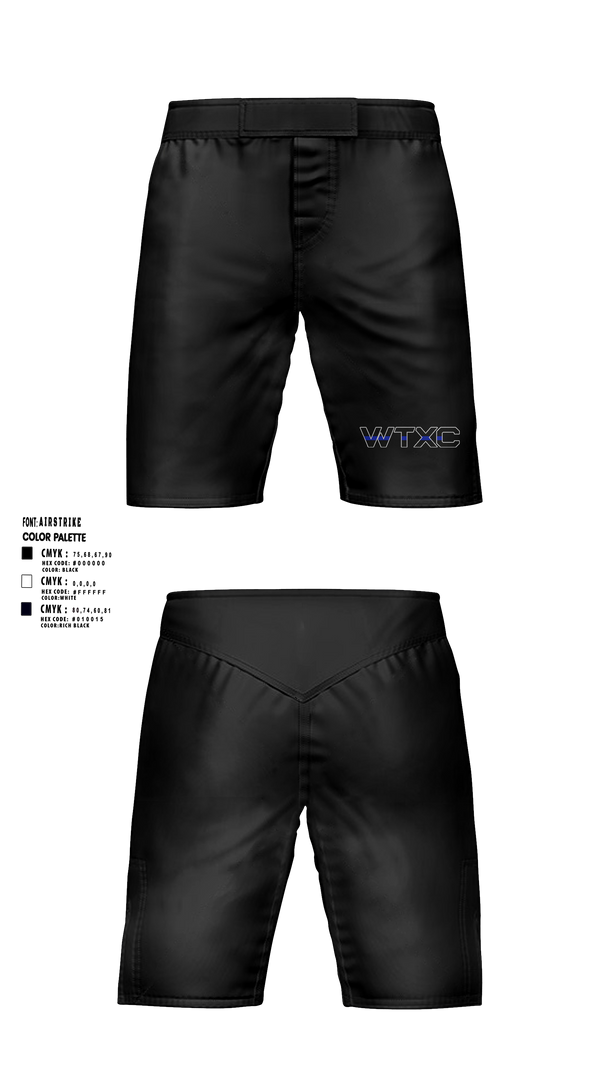 WTXC Fight Club Fight Shorts - 6