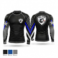 WTXC Fight Club Long Sleeve Rash Guard Shirt - 7