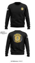 Jenkins police department 17162344 Crew Neck Sweatshirt - 1