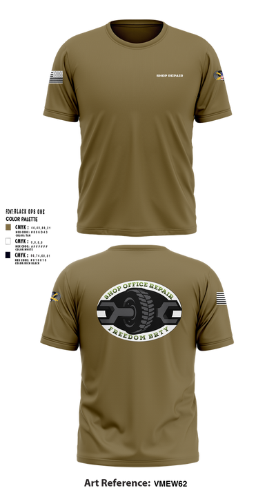 1-320TH FA 20392282 Short Sleeve Performance Shirt - 123