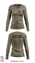 BadgeBanter 16428152 Women's Long Sleeve V-neck Shirt - 7