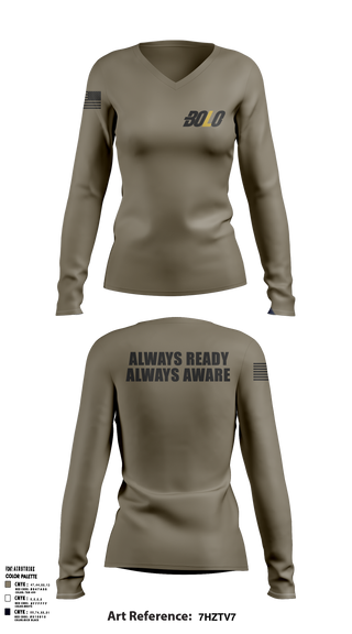 Womens Long Sleeve Vneck Shirt, BadgeBanter, Police, Teamtime, Team time, sublimation, custom sports apparel, team uniforms, spirit wear, spiritwear, sports uniforms, custom shirts, team store, custom team store, fundraiser sports, apparel fundraiser