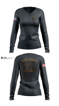 KCSO K9 Women's Long Sleeve V-neck Shirt - 3